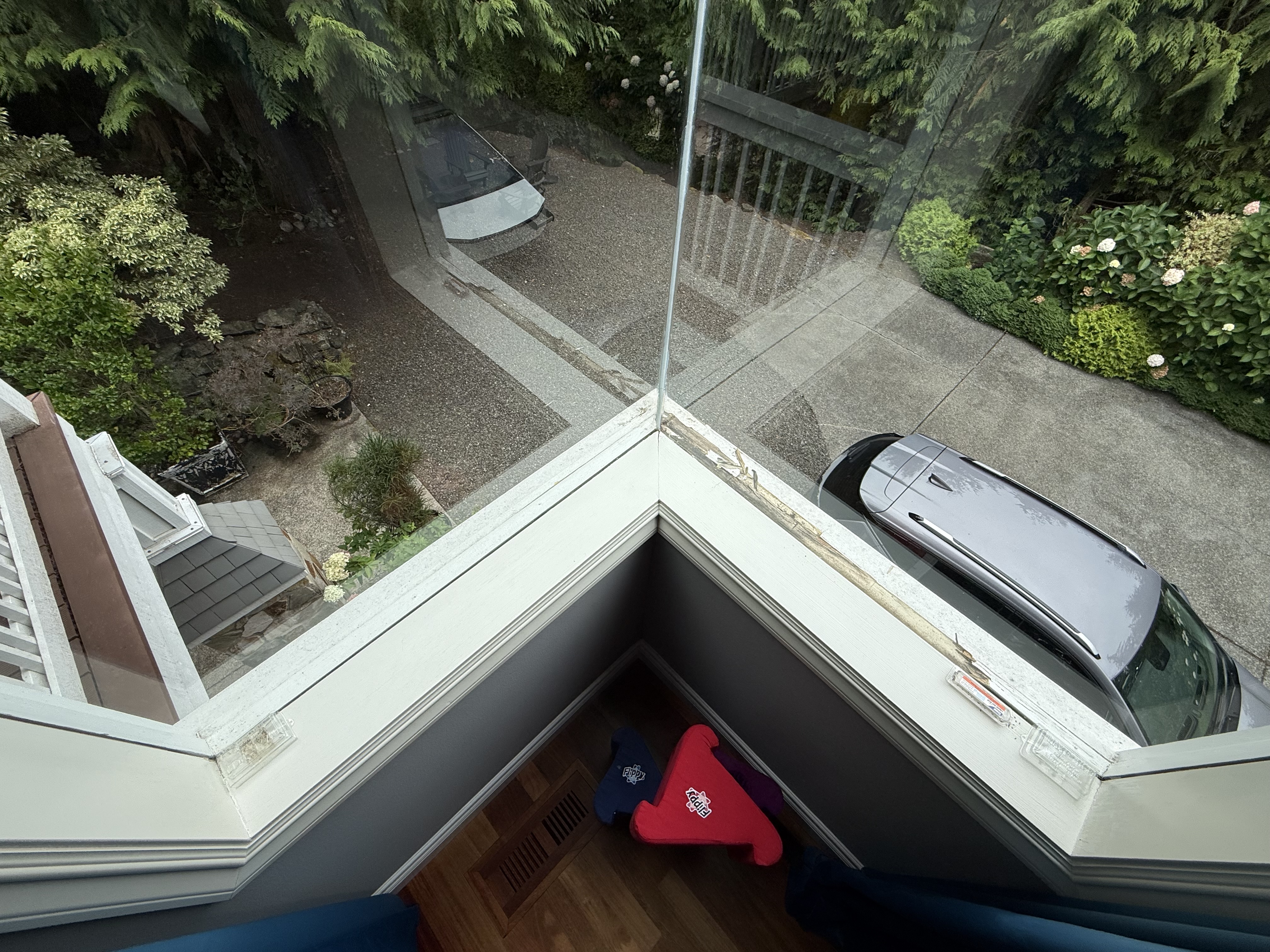 Wood Trim Replacement — before